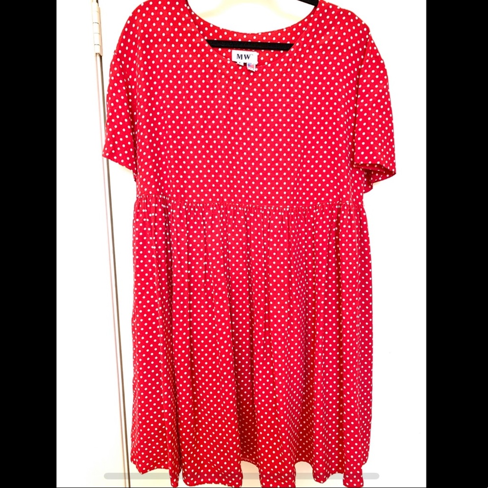 Vintage polka dot dress